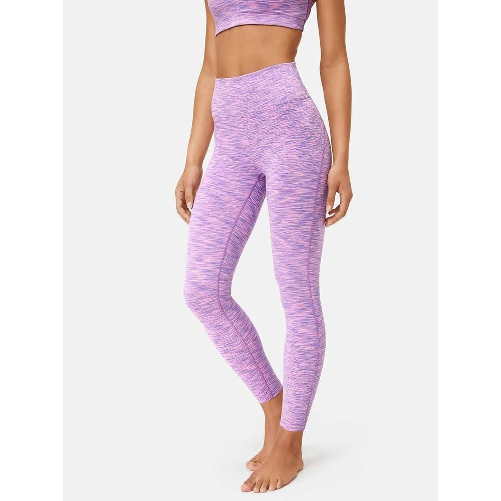 Outdoor Voices Leggings Women XS Pink Space Dye High Rise Activewear